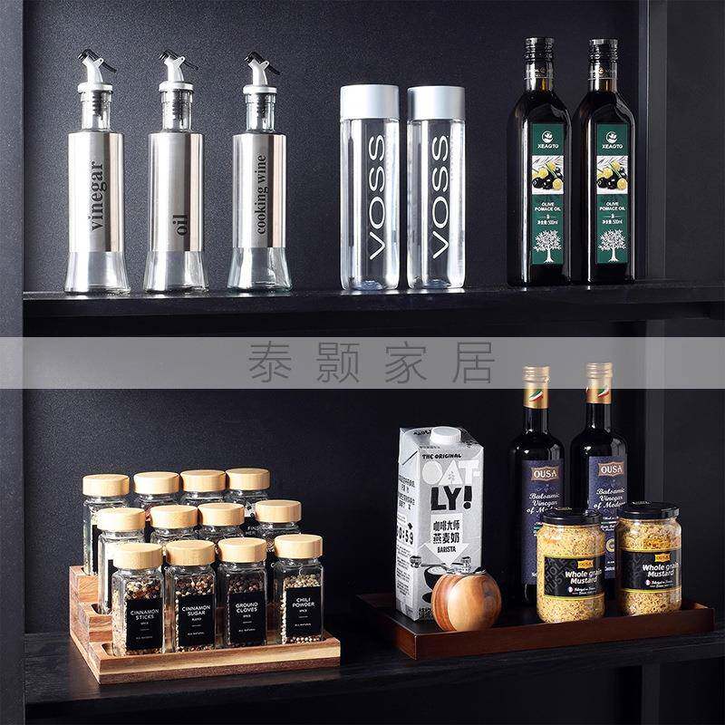厨房调料收纳主题摆件样板房展厅餐边柜橱柜佐料食物软装饰品道具