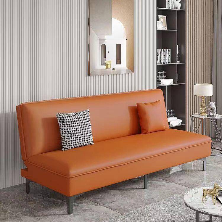 多功能折叠沙发床小户型猫抓皮家用客厅公寓懒人可睡躺两用出租房