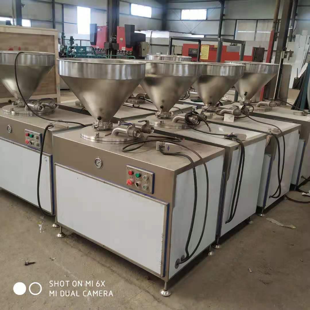 厂家直供液压灌肠机双管灌肠机香肠灌肠机肉食商用设备