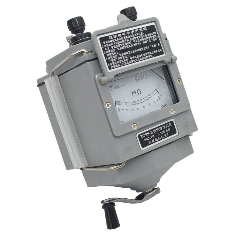 朝阳指针兆欧表ZC25-3 500V/1000V绝缘电阻测试仪 摇表
