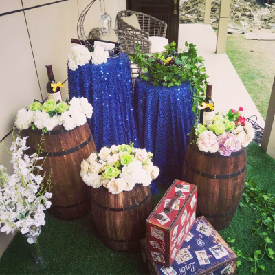 酒桶橡木桶空桶摄影活动婚礼道具木质制红酒桶葡萄 装饰桶