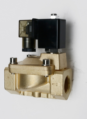 高品质二位二通电磁阀 水阀ZPU225-08 常闭1寸6分DN25气阀1.6MPA