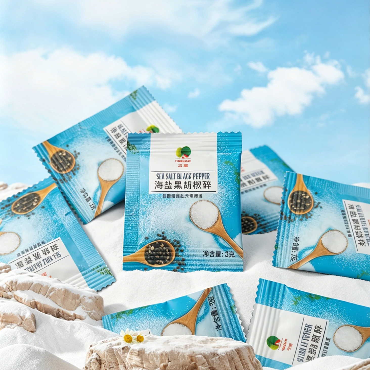 普林顿黑胡椒汁海盐碎新西兰进口安佳黄油原切牛排腌制调料寿喜烧
