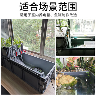 出水弯头水管乌龟鱼缸沼泽过滤箱滴流盒水族箱下水管放水排水配件