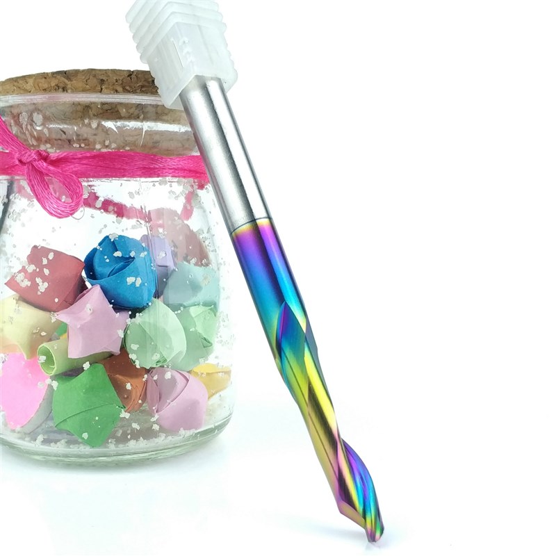 ES铝用单d刃仿形铣刀切割铝合金门窗边框型材幕墙开槽锁孔刀