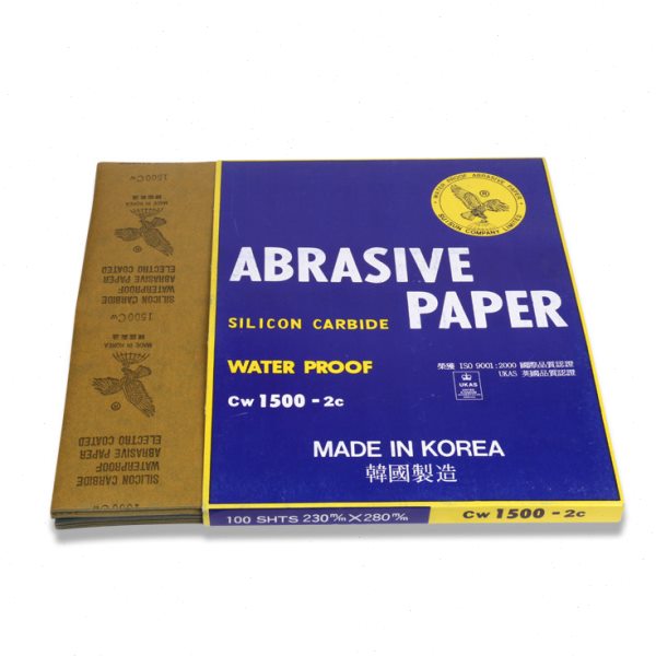 原装进口 韩国鹰牌 水磨砂纸 抛光砂纸 180号 100张/本起售包邮