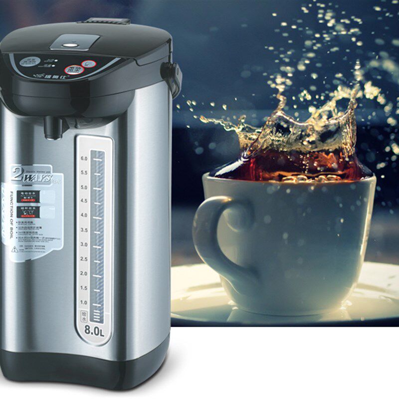 维奥仕商用电热水瓶智能保温开水机自动恒温开水器大容量烧水壶8L