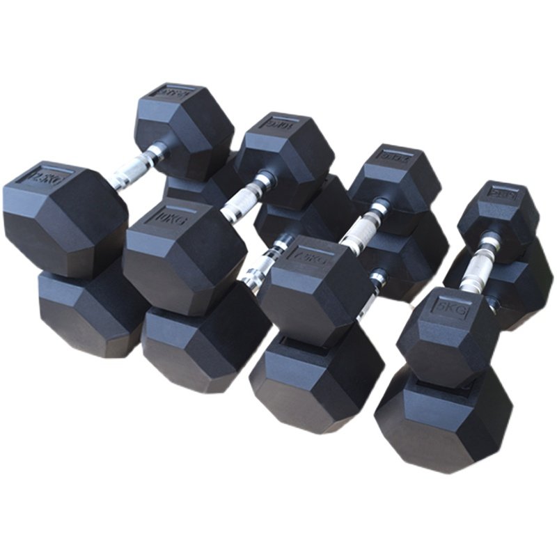 六角哑铃 男士健身家用 包胶哑铃实心铸铁女士练臂肌健身器材套装,运动/瑜伽/健身/球迷用品,哑铃,淘宝优惠券,粉丝福利购,淘宝优惠卷