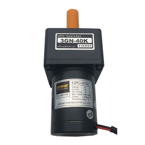 闸机减速电机台邦24V20W直流电机有刷GDM/GPG-05SC/3GN-40K过道闸
