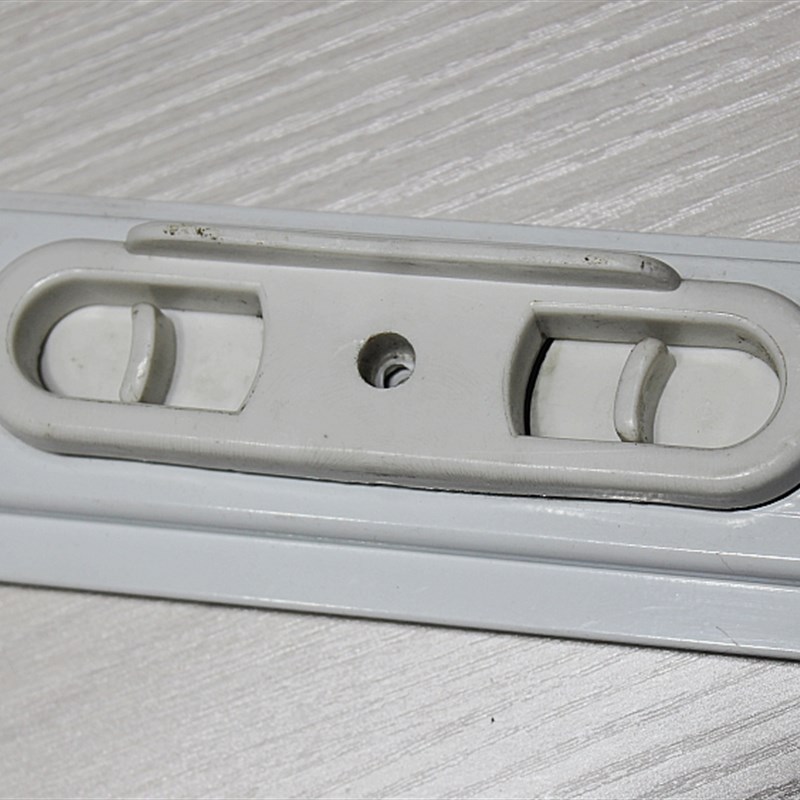 纱窗配件锁扣拉手老款隐形塑料开关白色灰色维修更换通用套件自装