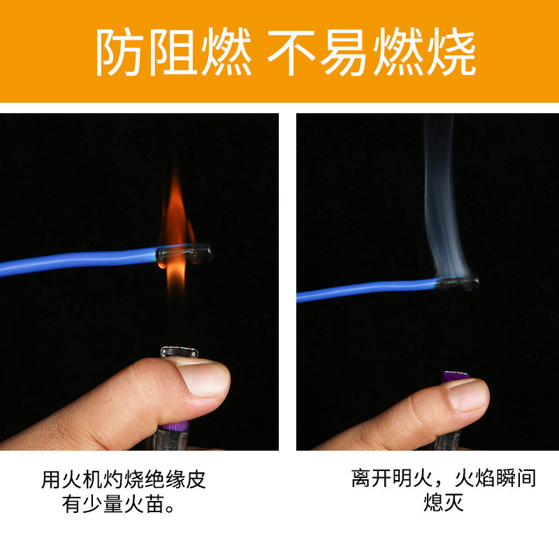 家用国标户外铝线BLV1.5/2.5/4/6/10/16平方铝芯阻燃单芯电线电缆