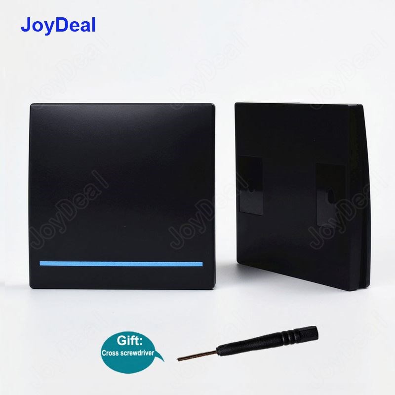 86型无线射频RF遥控开关220V墙壁面板发射LED灯信号随意贴荧光条