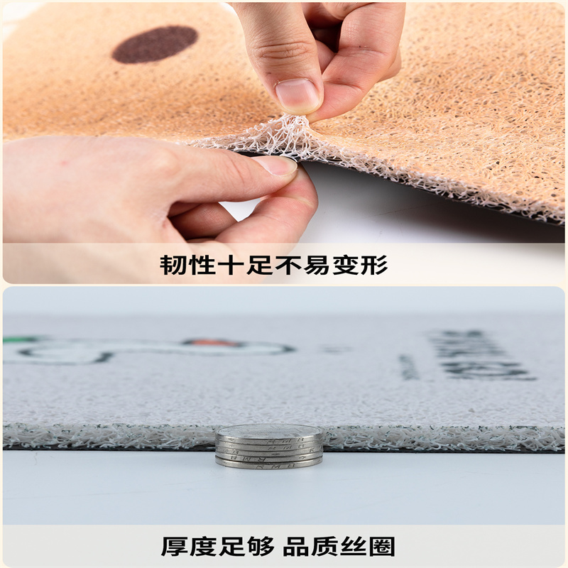 爱玛凌博FB01电动车脚垫TDR4200Z电瓶车防水防滑丝圈脚踩踏板垫