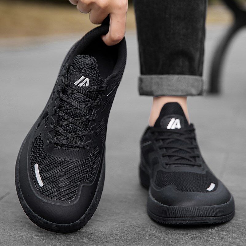 特大码宽脚鞋男4E宽楦鞋轻便宽松老人鞋夏季防臭透气网面休闲板鞋