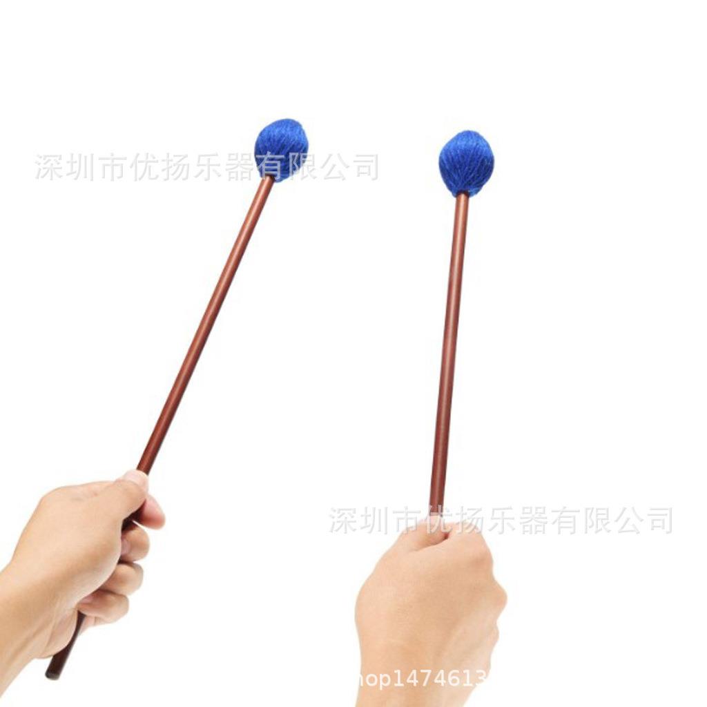马林巴琴锤 马林巴锤马林巴槌精制鼓棒一对 鼓锤枫木材质音乐乐器