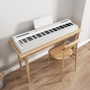九品便携式电钢琴88键重锤家用初学者儿童数码智能电子钢琴