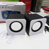 电脑手机小音响迷你小喇叭桌面音箱USB电源3.5有线插线立体声大声