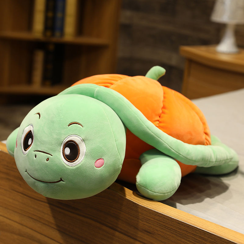 可爱小乌龟毛绒玩具南瓜玩偶睡觉抱枕公仔儿童娃娃女孩生日礼物