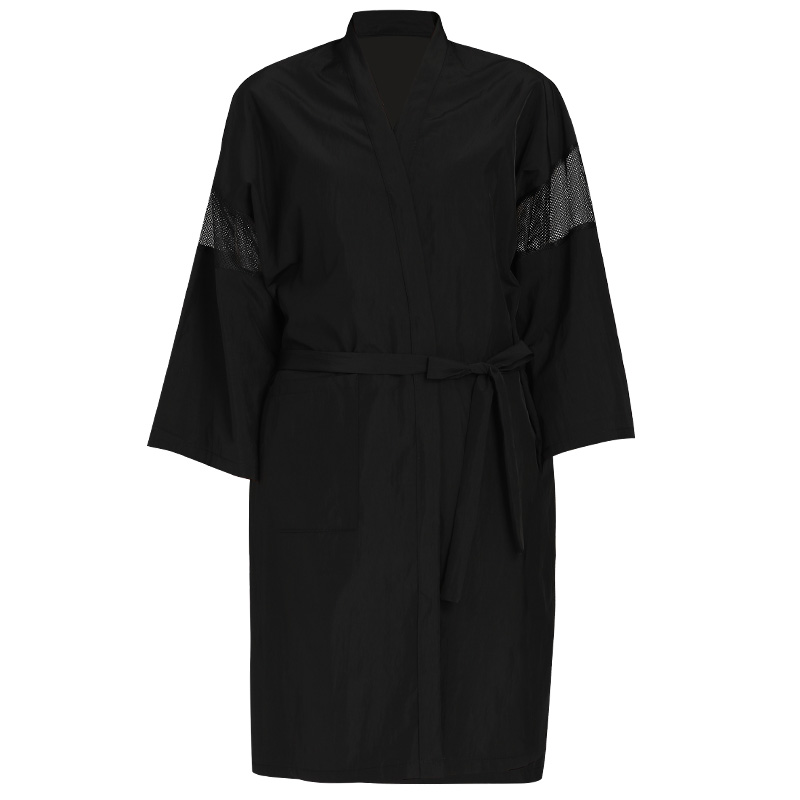 网红理发店美发客袍发廊潮剪发烫染顾客衣服不沾围布