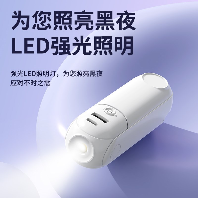 手持折叠USB小风扇公司年会活动夏季礼物实用小礼品实用客户纪念