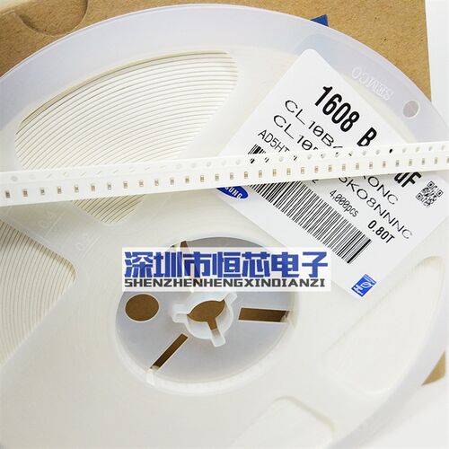 贴片陶瓷电容0402 222K 2.2nF 50V X7R 10% K档 整盘价 一盘10K
