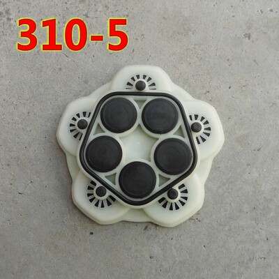 5G-310农用直流高压打药机配件/隔膜泵洗车机12V直流膜片座阀门座