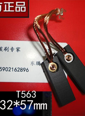 T563碳刷 进口电机碳刷19X32X57MM 电机电刷