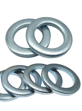 ISO8738销轴用平垫圈A级镀锌蓝白锌发黑碳钢M6M8M10M12M16M20M24