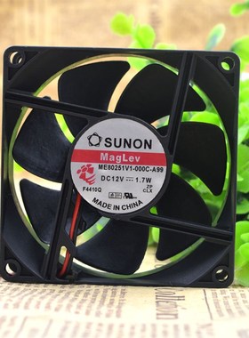 台骏TAJUN ME80251V1-000C-A99 12V 1.7W 8CM 8025 静音散热风扇