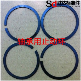 M30 GB305滚动轴承用止动环 钢丝卡簧 扁平卡圈 M85 轴卡挡圈