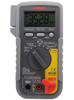 日本三和Sanwa自动量程CD731a数字万用表停产现在用CD732代替