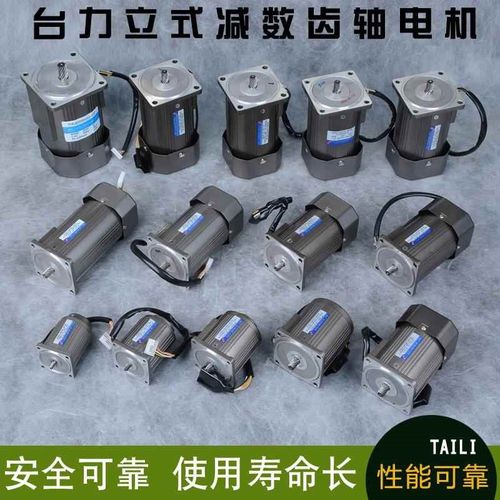 台力微型调速电机6W-400W齿轴电机