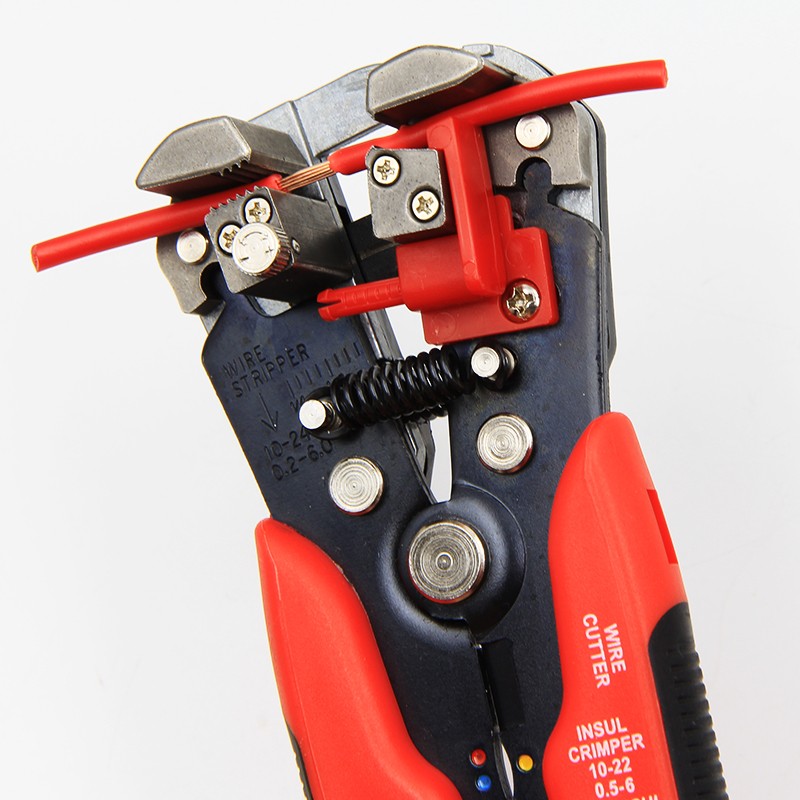 台湾多功能全自动电工剥线钳工具0.13-10平方电缆电线光纤扒皮器
