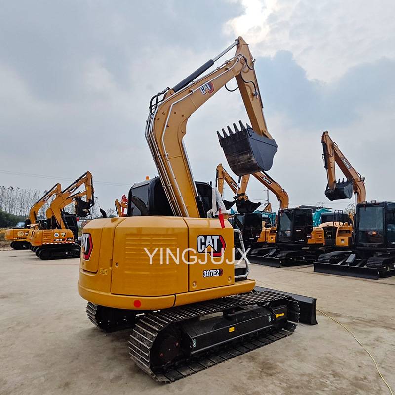 源头履带式挖掘机 cat307建筑施工小型挖机 农用果园 微型挖土机