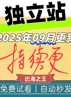 2025独立站教程 Shopify自建站开店运营课程小白电子资料教学学习