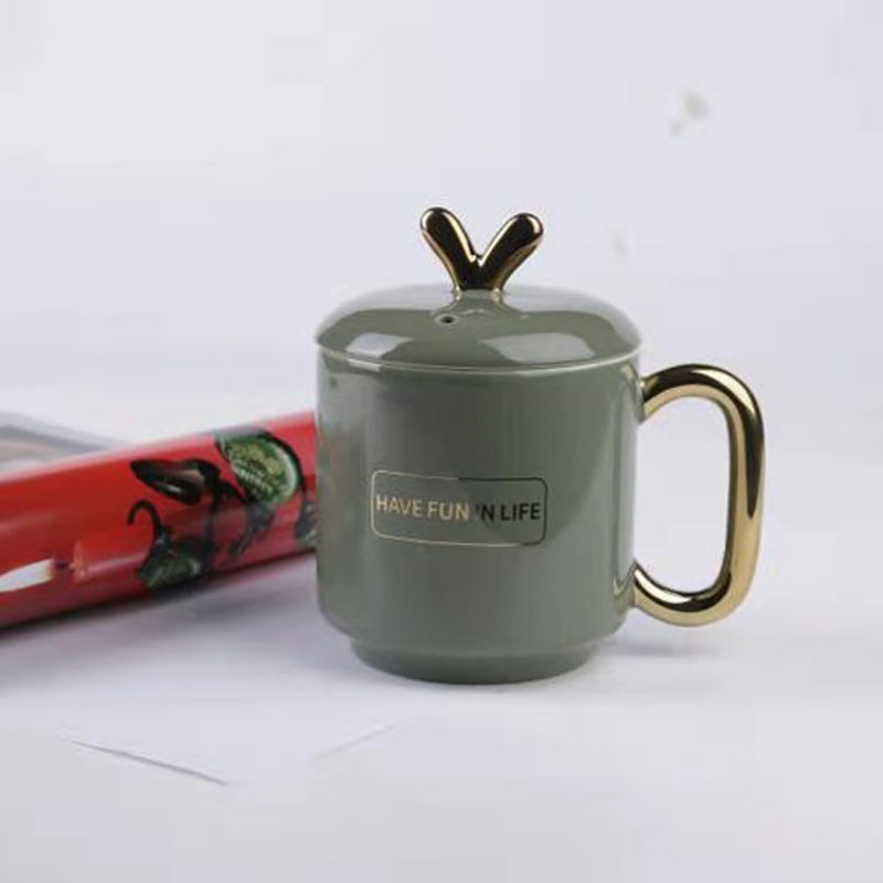 小南瓜养生壶陶瓷壶体养生杯杯子热奶恒温陶瓷杯子盖子陶瓷盖配件