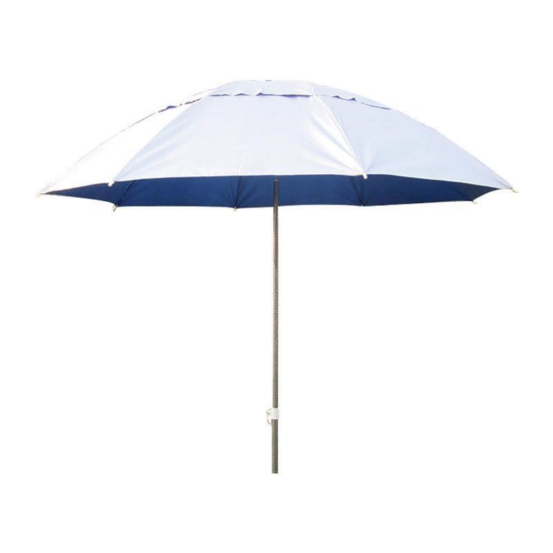 新品双层1.8米防风防雨钓鱼伞雨伞K摺叠头顶雨户外遮阳垂钓