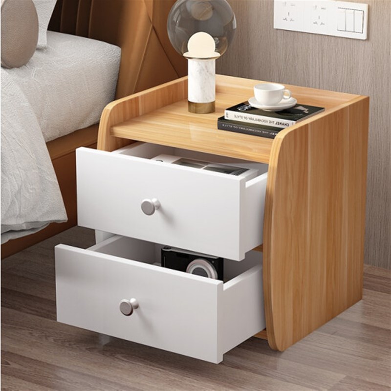 西藏包邮 床头柜 简约r带抽屉茶几收纳柜储物型简易斗柜床边小桌