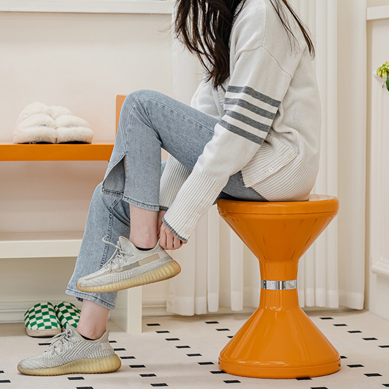 北欧风创意家用小凳子入户玄关网红换鞋凳客厅沙发Y旁装饰摆饰