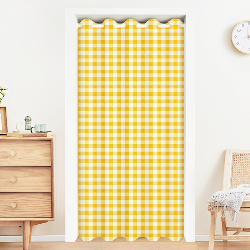 夏天门帘隔断帘免打孔家用挡风空调帘子防冷气X推拉隔热挂帘