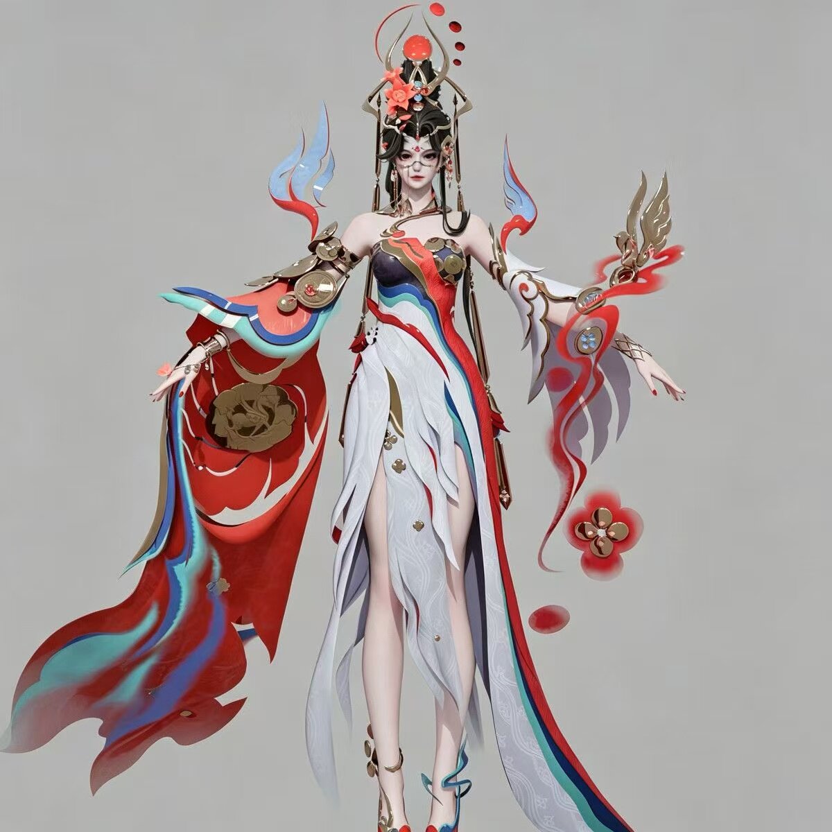 貂蝉神骥聚万邦cos服装