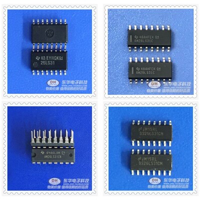 AM26LS31NSR SOP16四路高速差分线路驱动器原装进口现货供应