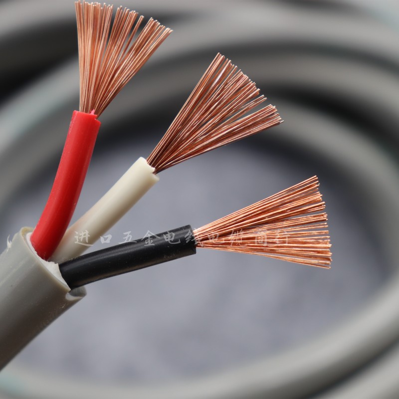 日本进口3芯3.5平方国标纯铜电源线超软耐油耐酸电缆护套线二手4