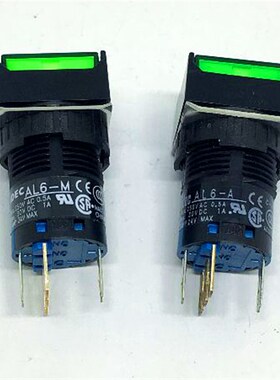 正品IDEC和泉AL6-M AL6Q-M14GC M14RC自复位YC GC带灯按钮正方形W