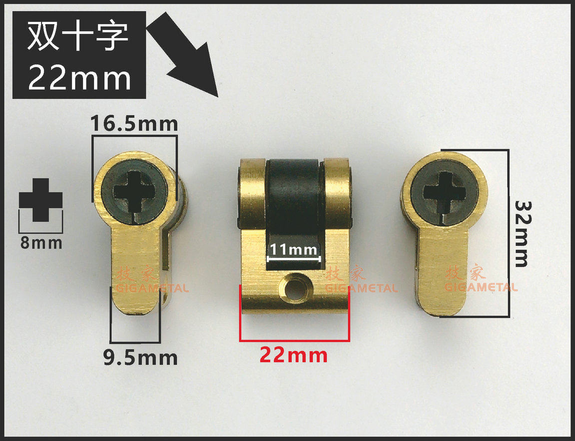 指纹锁假锁芯全铜自动智能锁锁体内锁芯电子锁体拨轮拨叉锁芯锁头