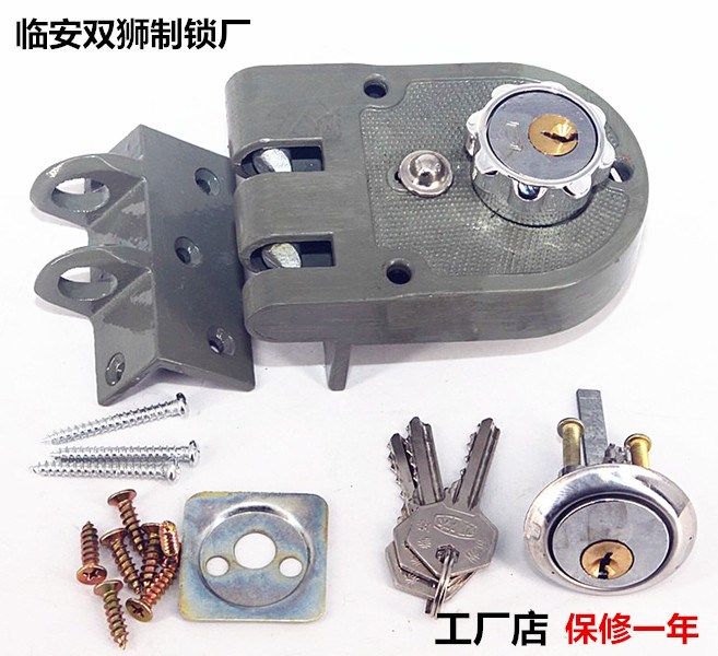 。简普虎齿锁 老虎锁 防盗门锁 外装门锁  双狮 移门 大门锁熊