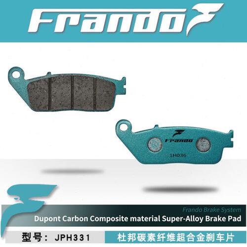 Frando车力屋适配宗申赛科龙RT1 RT2 睿途RT3 ZS250T-3 刹车片/皮