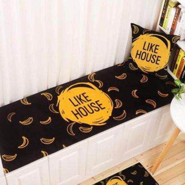 少女布垫薄款四季阳台垫喝茶通用折叠卡通窗台垫飘窗垫公主窗户坐