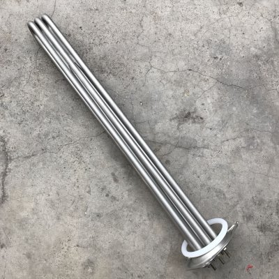 伊莱克斯洗碗机电热棒配件 三角法兰加热管 220V/6KW/9KW/12KW15