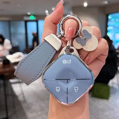 五菱缤果钥匙套2023新款宝骏Kiwiev云朵车宏光宾果晴空壳可爱扣女